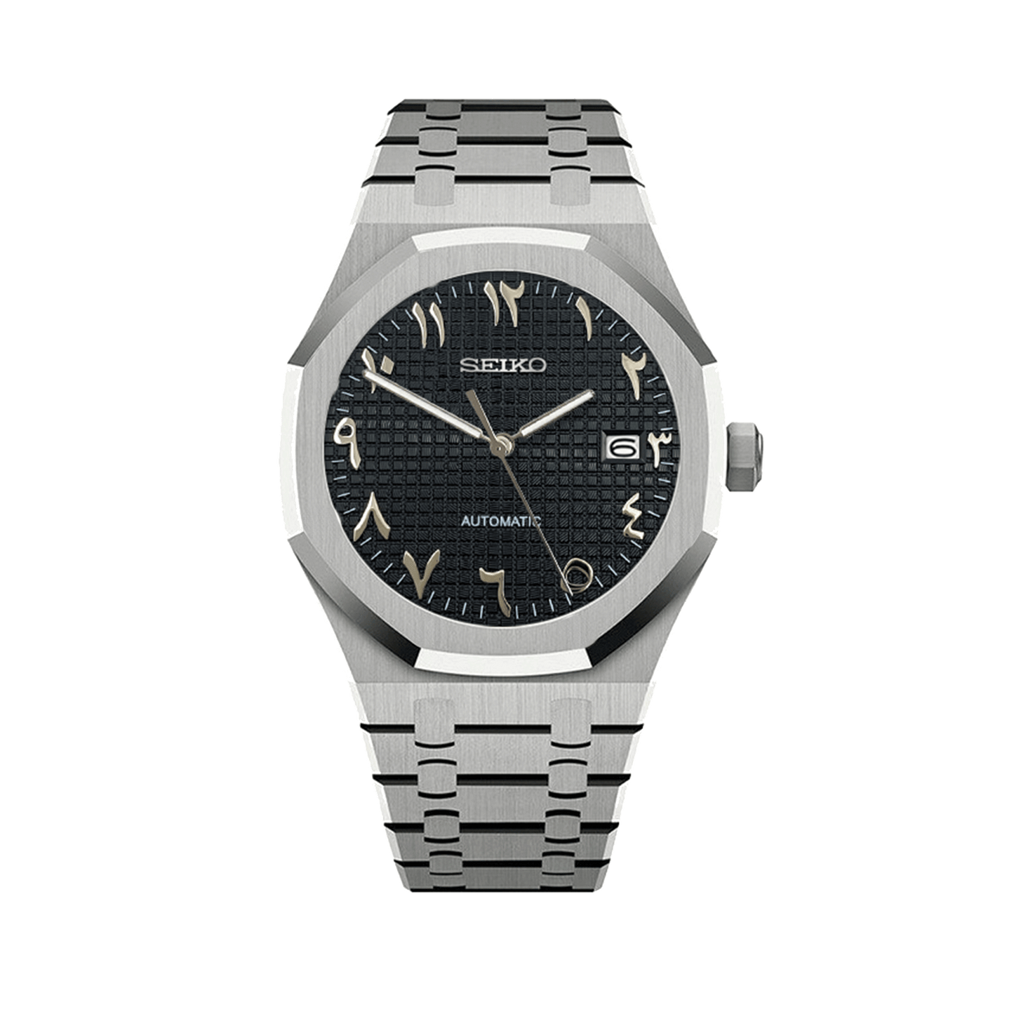 Montre Seikoak | Arabic | Black
