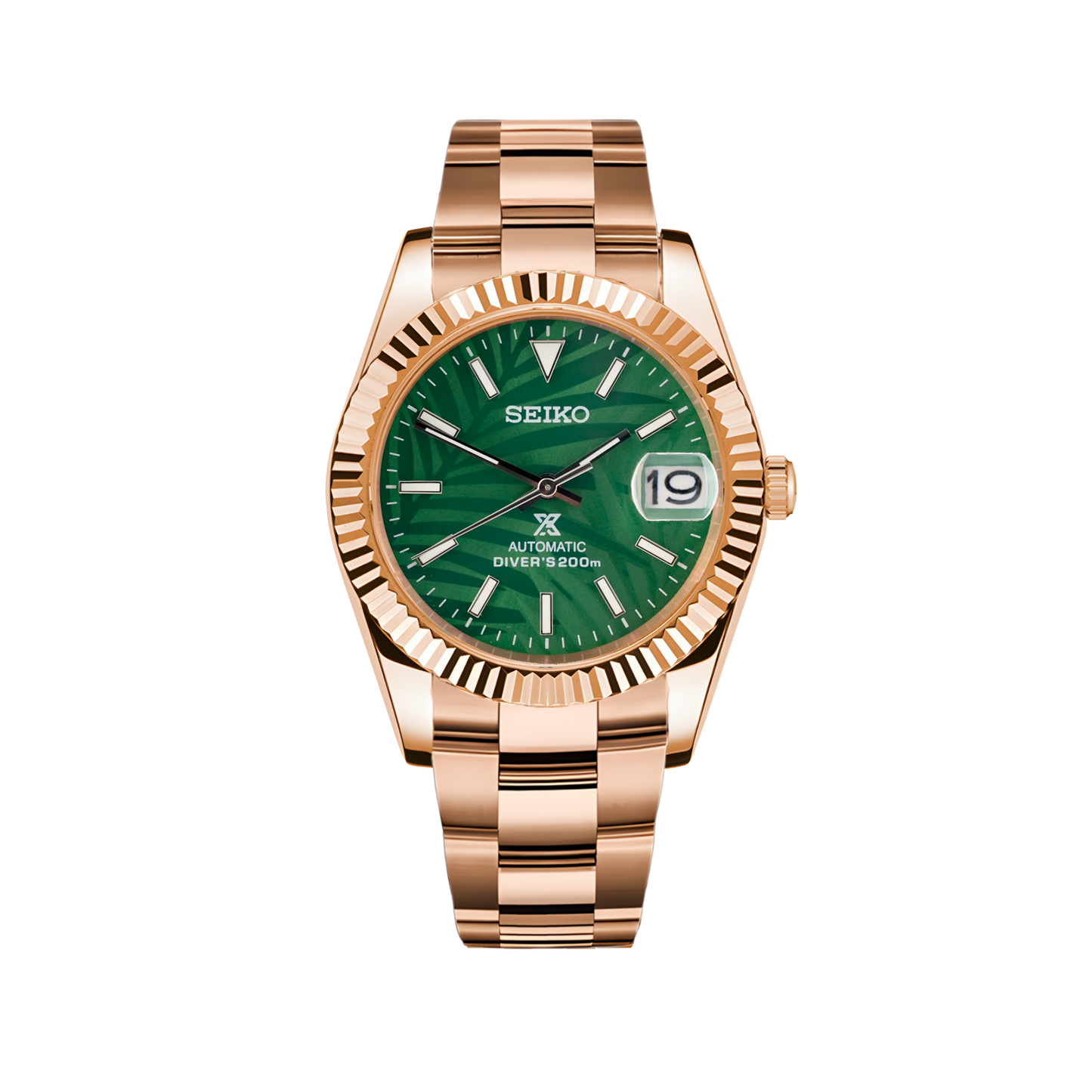 Montre Justeiko | Rose Gold | Palm
