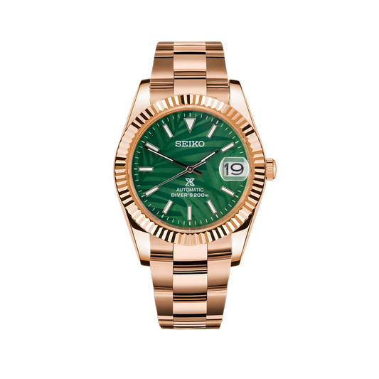 Montre Justeiko | Rose Gold | Palm